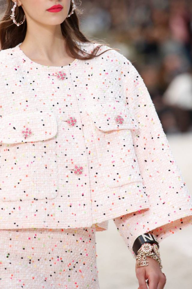 Chanel Spring:Summer 2019 Ready-To-Wear Details - polka dot suit