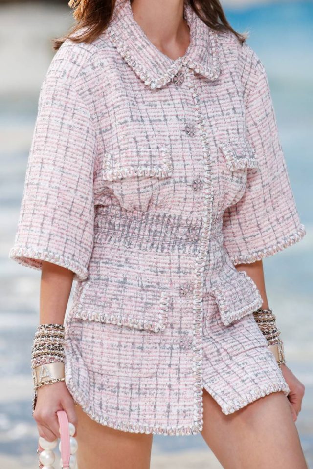 Chanel Spring:Summer 2019 Ready-To-Wear Details - ruched waist