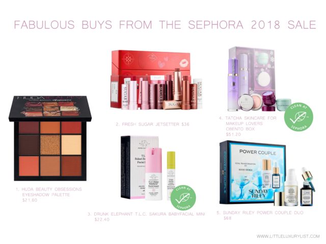 10 Fabulous Buys from the Sephora 2018 Sale