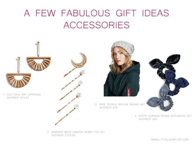 A Few Fabulous Gift Ideas - Accessories