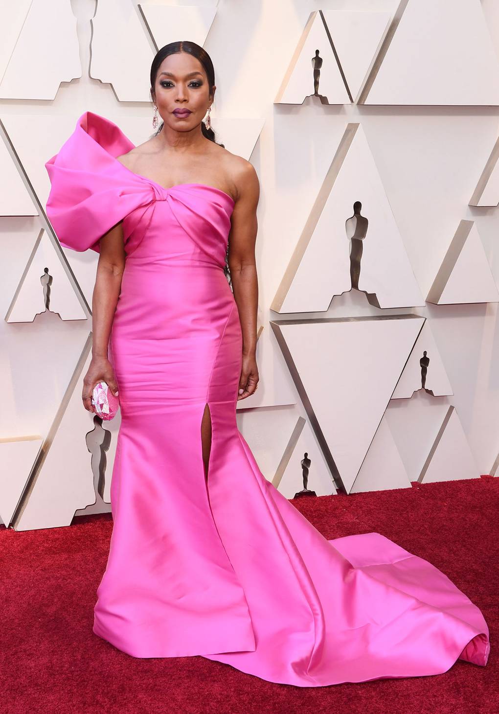 Oscars Best Dressed 2019 - Angela Basset in Reem Acra