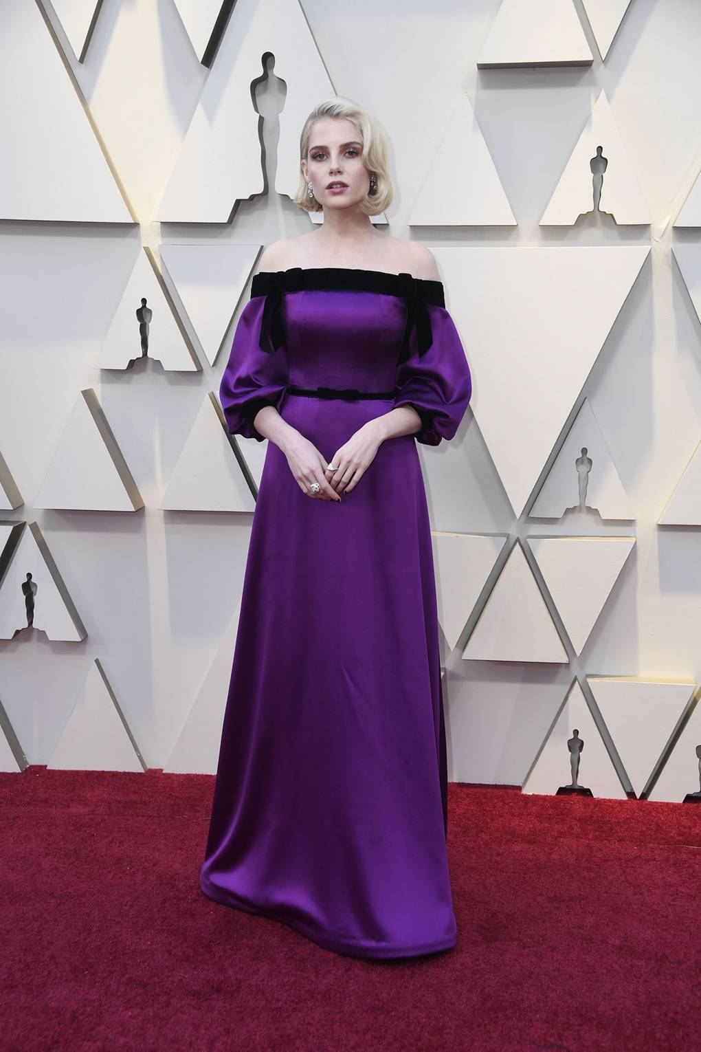 Oscars Best Dressed 2019 - Lucy Boynton in Rodarte