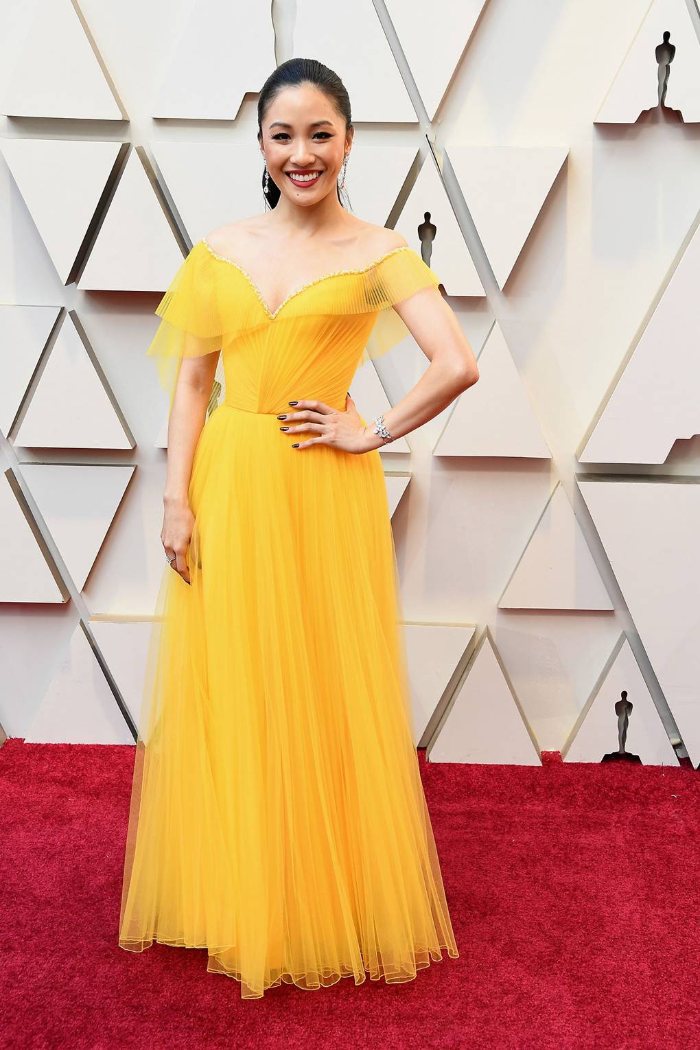 Oscars Best Dressed 2019 - Constance Wu in Versace