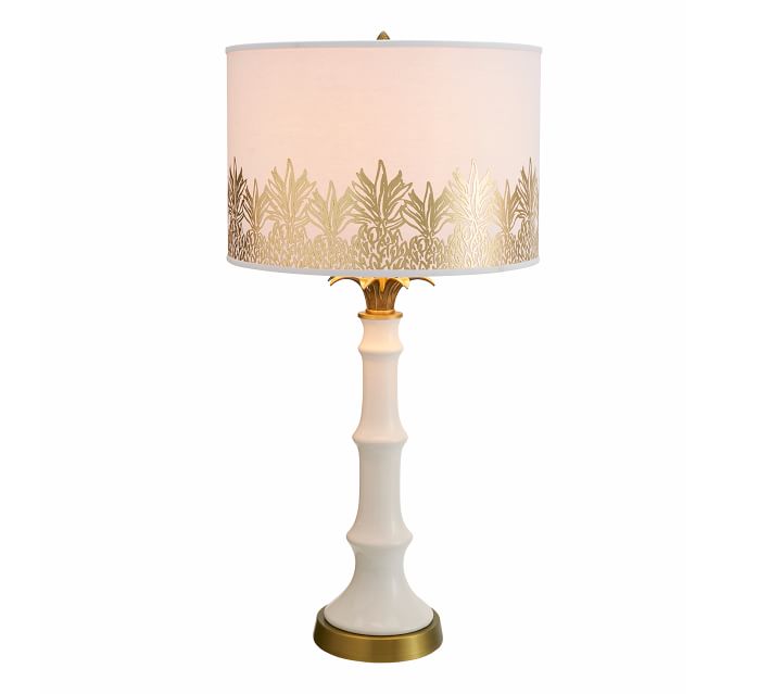 Lilly Pulitzer for Pottery Barn Palm Tree table lamp