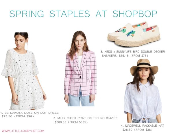 Spring staples at Shopbop