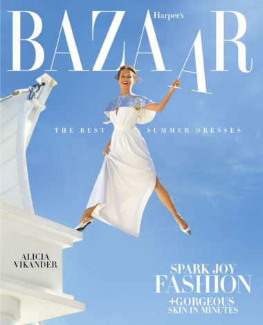 Alicia Vikander for US Harper’s Bazaar April 2019 - cover