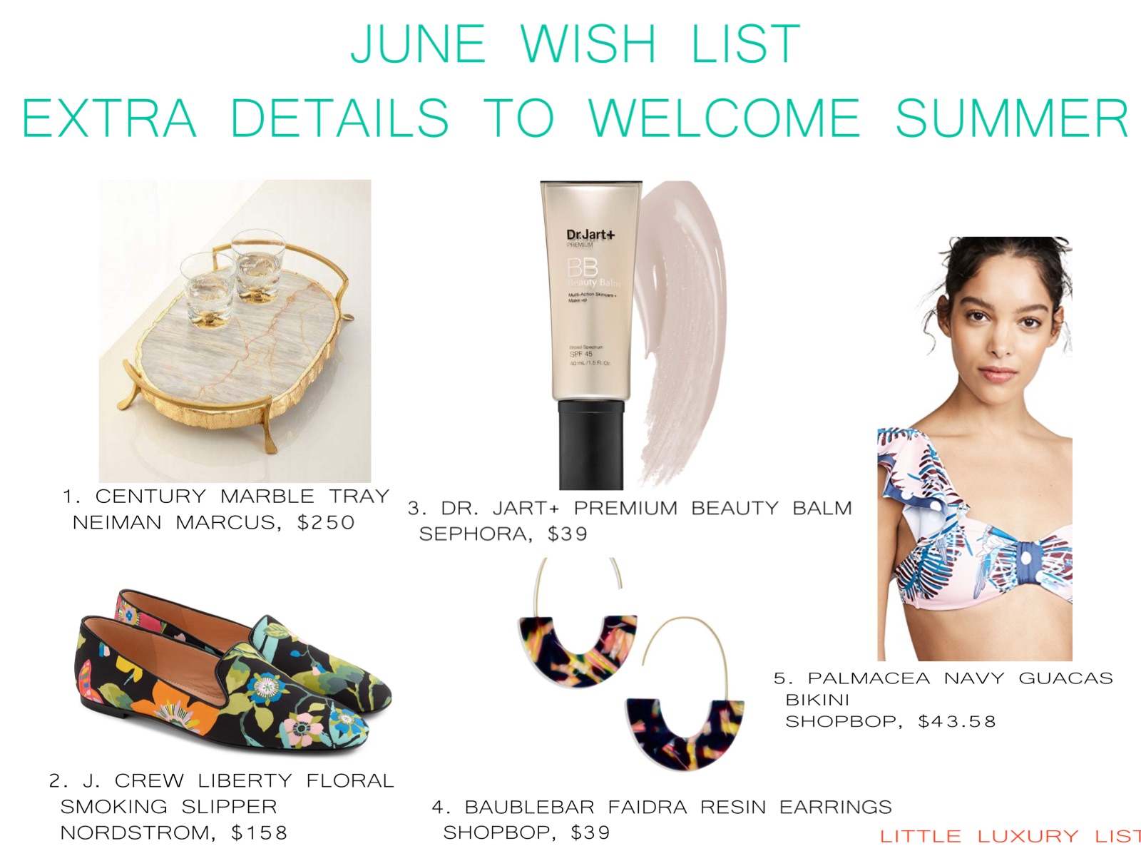 June Wish List - Extra Details to Welcome Summer