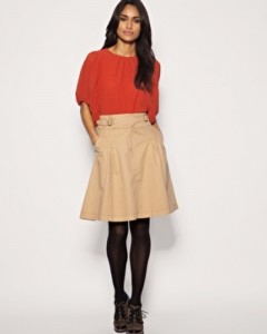 trend Mango buckle waist skirt - saved by Chic n Cheap Living