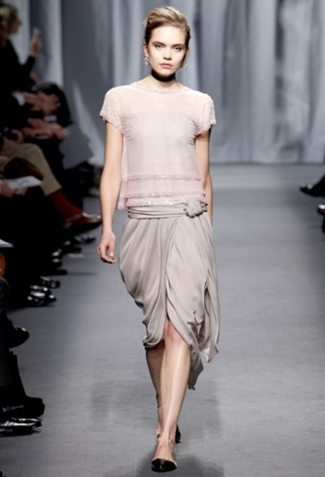 chanel spring summer 2011 draped dress - saved by Chic n Cheap Living ...