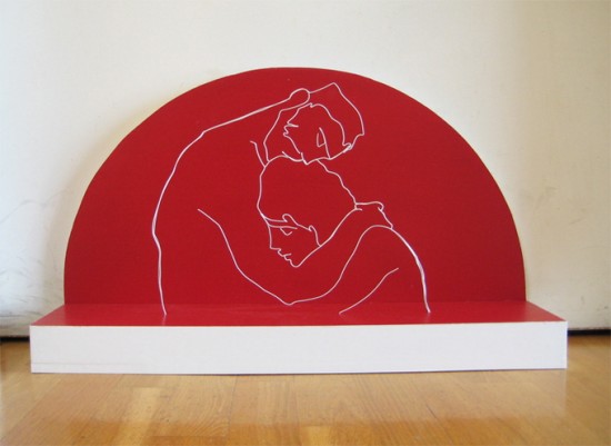 gavin worth wire art couple - saved by ChicnCheapLiving