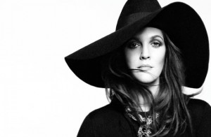 Drew Barrymore with hat in US Harpers Bazaar March 2013 - saved by Chic n Cheap Living