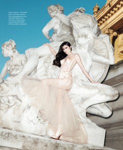 Best of Couture Gaultier couture gown US Harpers Bazaar May 2013 - saved by Chic n Cheap Living