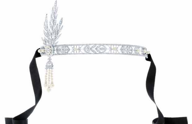Great Gatsby Tiffany & Co headband - saved by Chic n Cheap Living