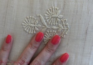 Summer French Manicure without tips - by Chic n Cheap Living
