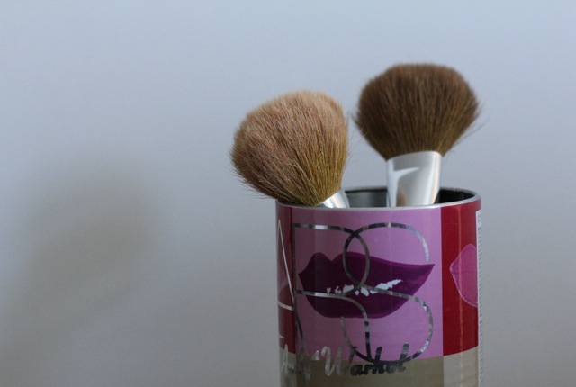 Brushes in NARS for Warhol can - by Chic n Cheap Living