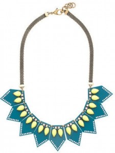 J. Crew Lulu Frost seascape necklace - saved by Chic n Cheap Living