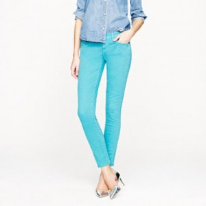 J. Crew toothpick jeans in dyed twill - saved by Chic n Cheap Living