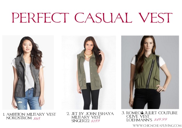 Perfect Casual vest by Chic n Cheap Living