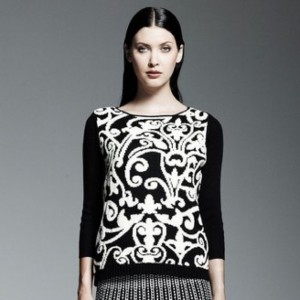 Catherine Malandrino sweater for Designation for Kohl's - saved by Chic n Cheap Living