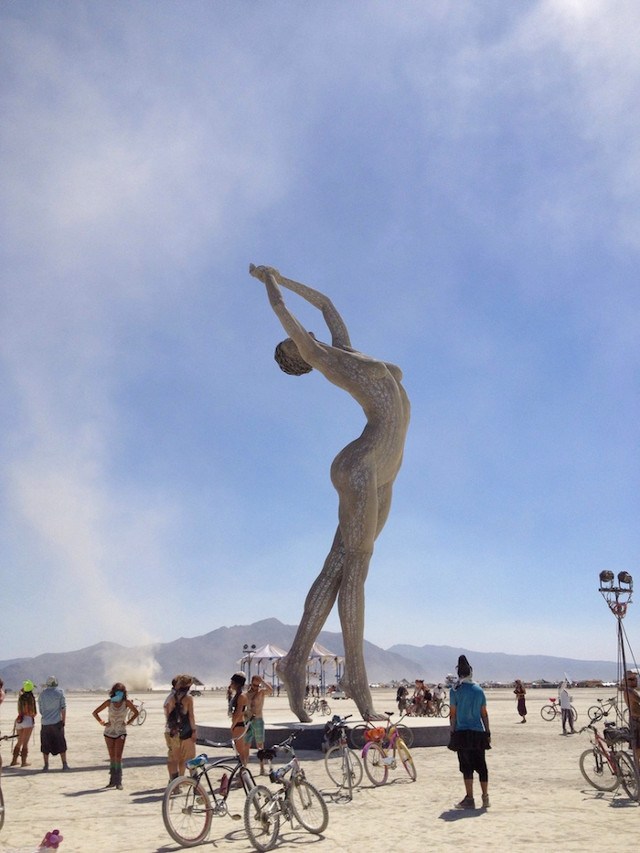 Truth is Beauty exhibit day view at Burning Man Festival by Marco Cochrane - saved by Chic n Cheap Living