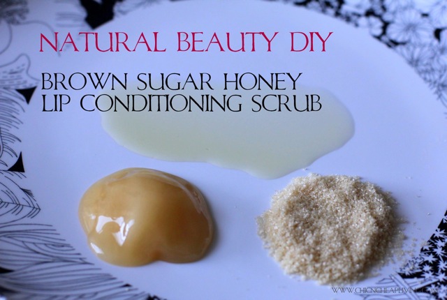 Brown sugar lip conditioning scrub by Chic n Cheap Living