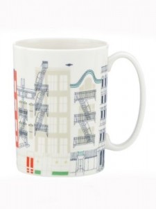 Kate Spade Hopscotch drive about town mug -saved by Chic n Cheap Living