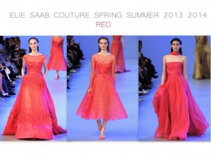 Elie Saab Spring Summer 2014 couture - red - created by Chic n Cheap Living