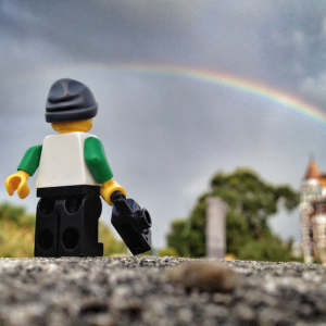 The-Legographer by Andrew White rainbow - saved by Chic n Cheap Living
