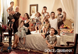 Dolce and Gabbana Spring Summer 2014 by Domenico Dolce with kids - saved by Chic n Cheap Living