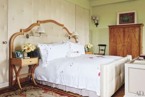 Bette Midler bedroom Architectural Digest - saved by little luxury list