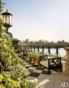 Bette Midler garden Architectural Digest - saved by little luxury list