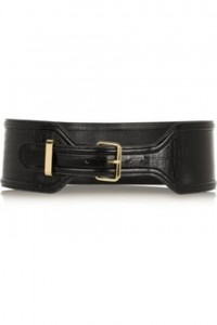 Altuzarra for Target croc effect faux leather waist belt