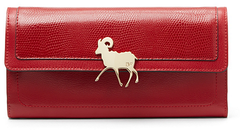 DVF Lucky Sheep Chinese New Year Currency Mini Bag