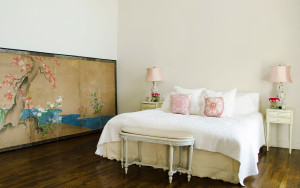 Erin Fetherston bedroom Tribeca home in Vogue