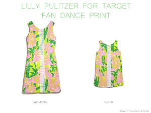 Lilly Pulitzer for Target Sea fan dance print