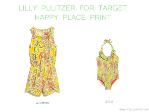Lilly Pulitzer for Target Sea happy place print