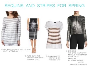Sequins and stripes for spring by little luxury list