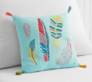 Jenni Kayne for Pottery Barn Feather Decorative Pillow