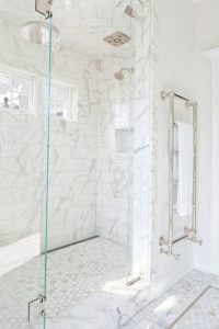 the best white bathrooms Home Bunch with statement shower