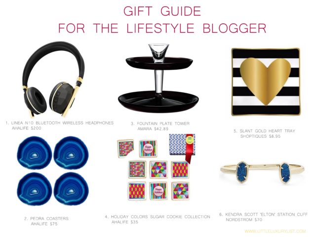Gift Guide for the lifestyle blogger
