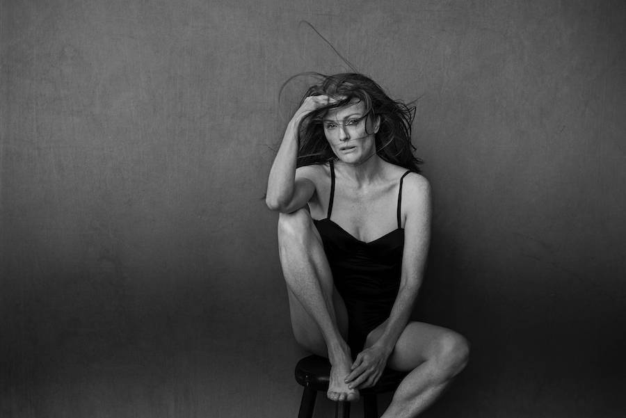 Age and the 2017 Pirelli Calendar by Peter Lindbergh Julianne Moore