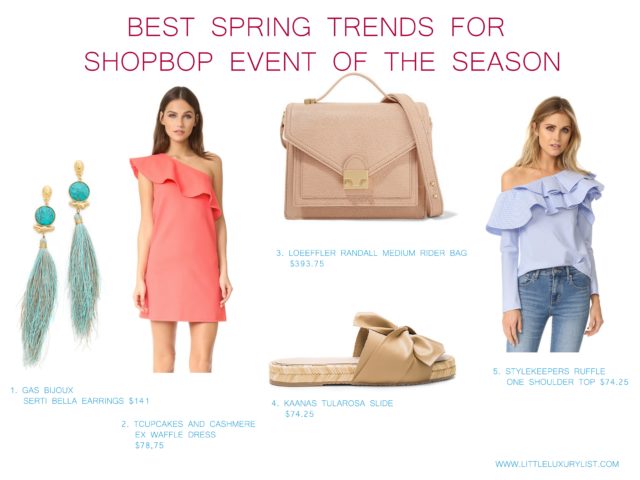 Best Spring trends for Shopbop event of the season
