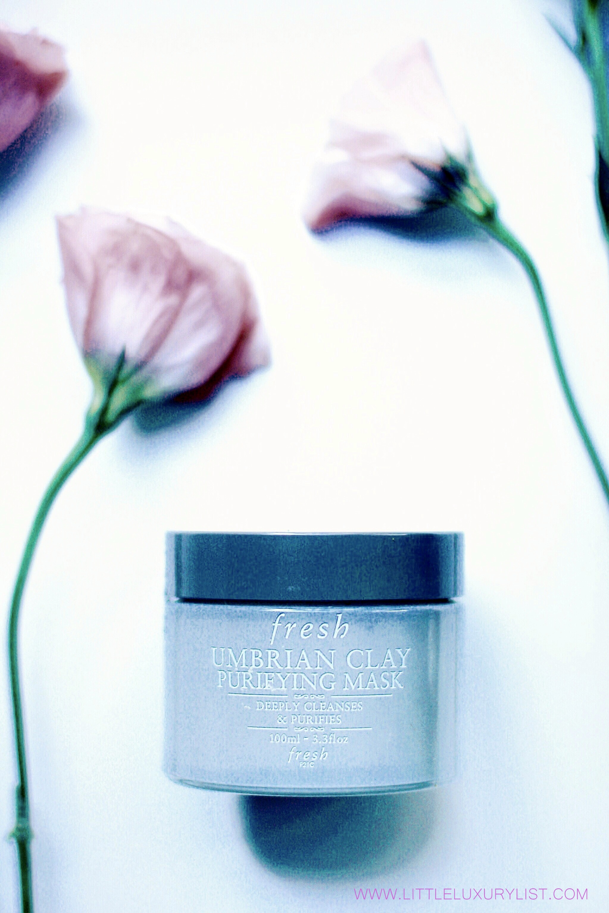 Fresh Umbrian Clay purifying mask with roses