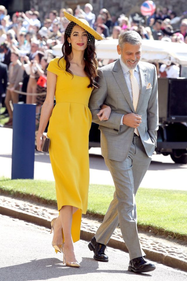 Royal Wedding Fashion Inspiration - Amal Clooney in Stella McCartney