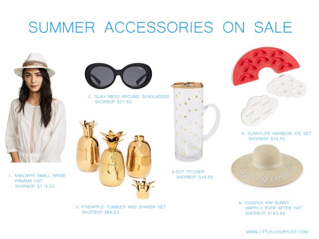 Summer Accessories on sale