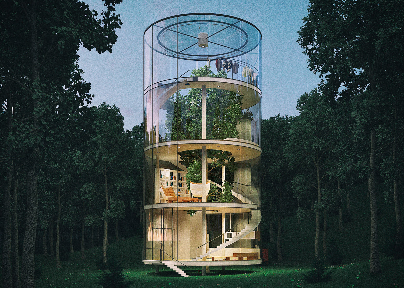 The ultimate treehouse full view