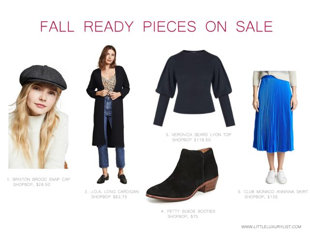 Fall ready pieces on sale