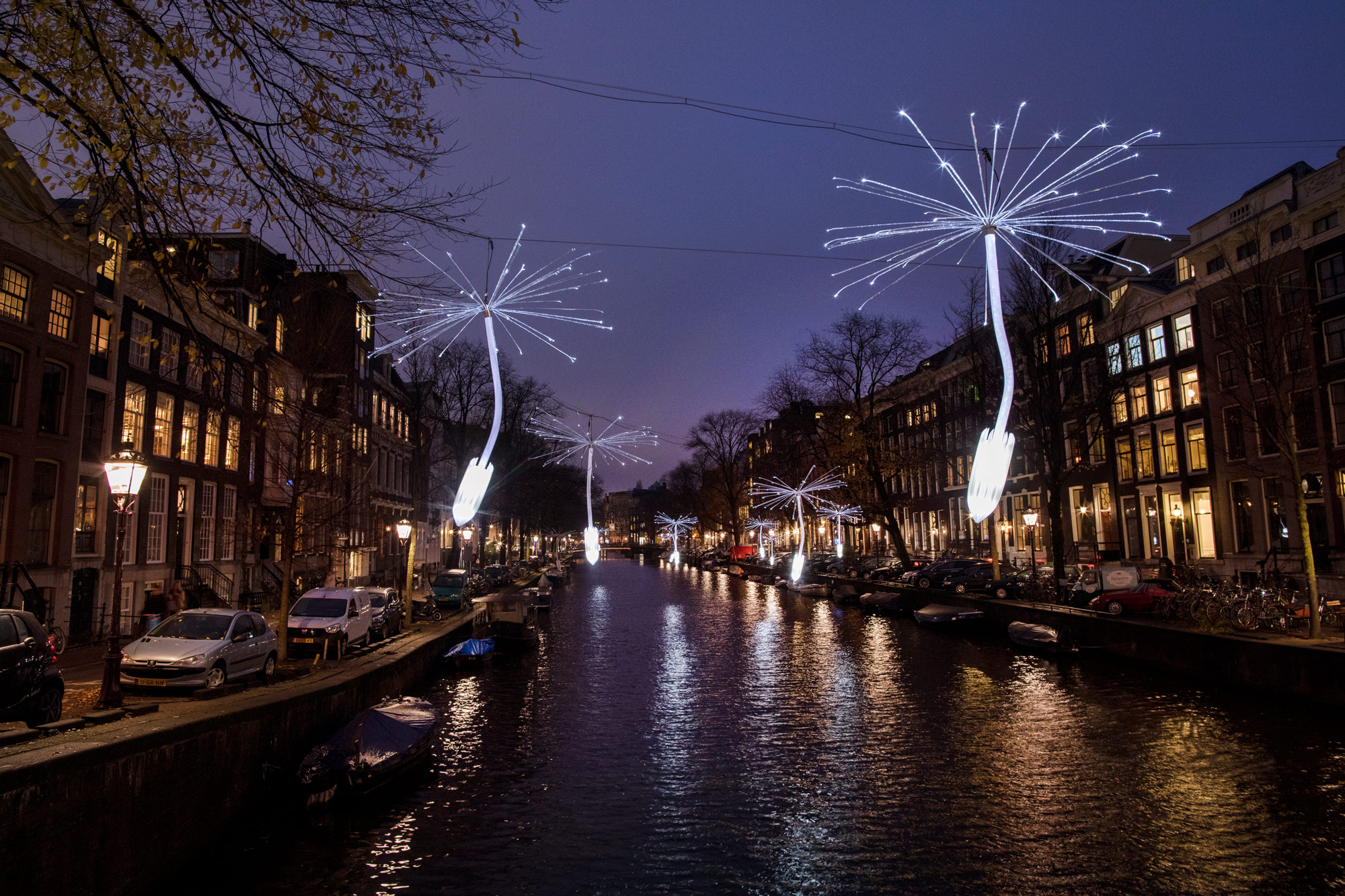Amsterdam Light Festival - Light a Wisj
